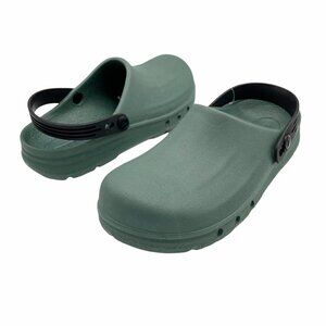 NWT Ceyo Sabotech C1 Green Clogs Women's Size 5-6 Breathable Comfort